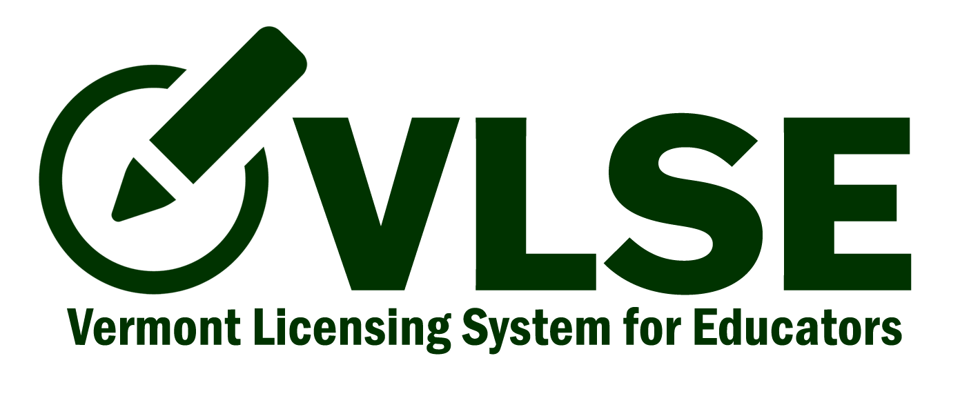 VLSE (Vermont Licensing System for Educators)